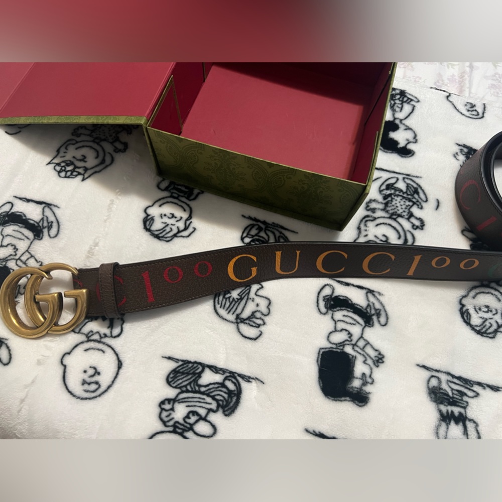 SOLD !!! Authentic Gucci 100 Years Belt